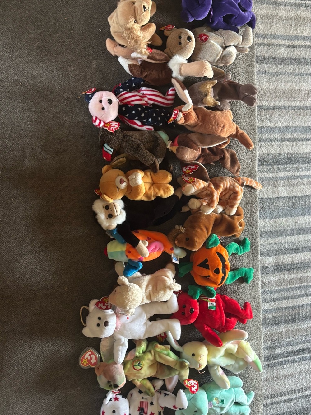Ty Beanie Babies Assorted Plush Toy Collection - Multi-Color